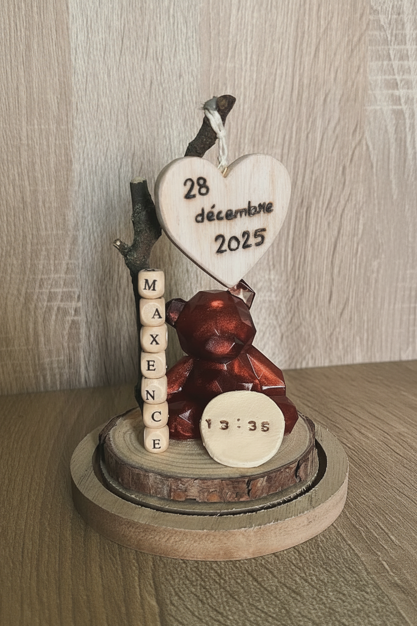 Cadeau de naissance personnalisable