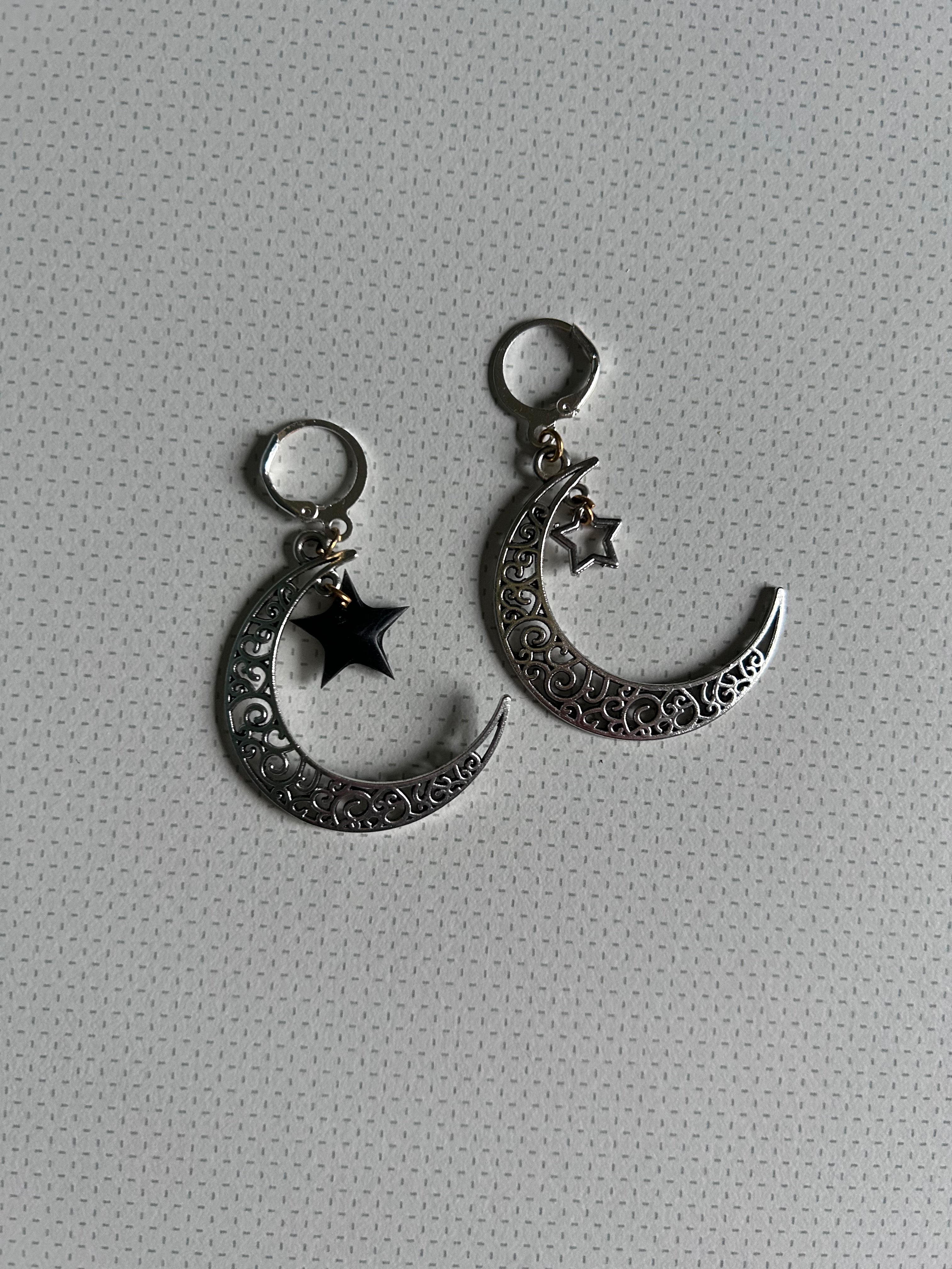 Boucles d’oreilles lunes