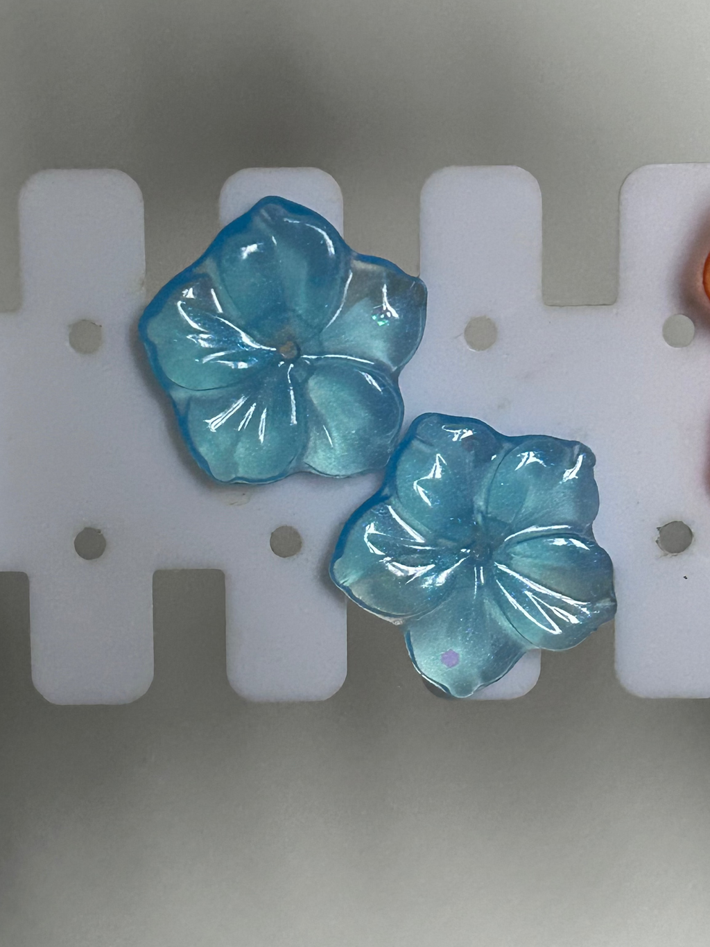 Boucles d’oreilles florales