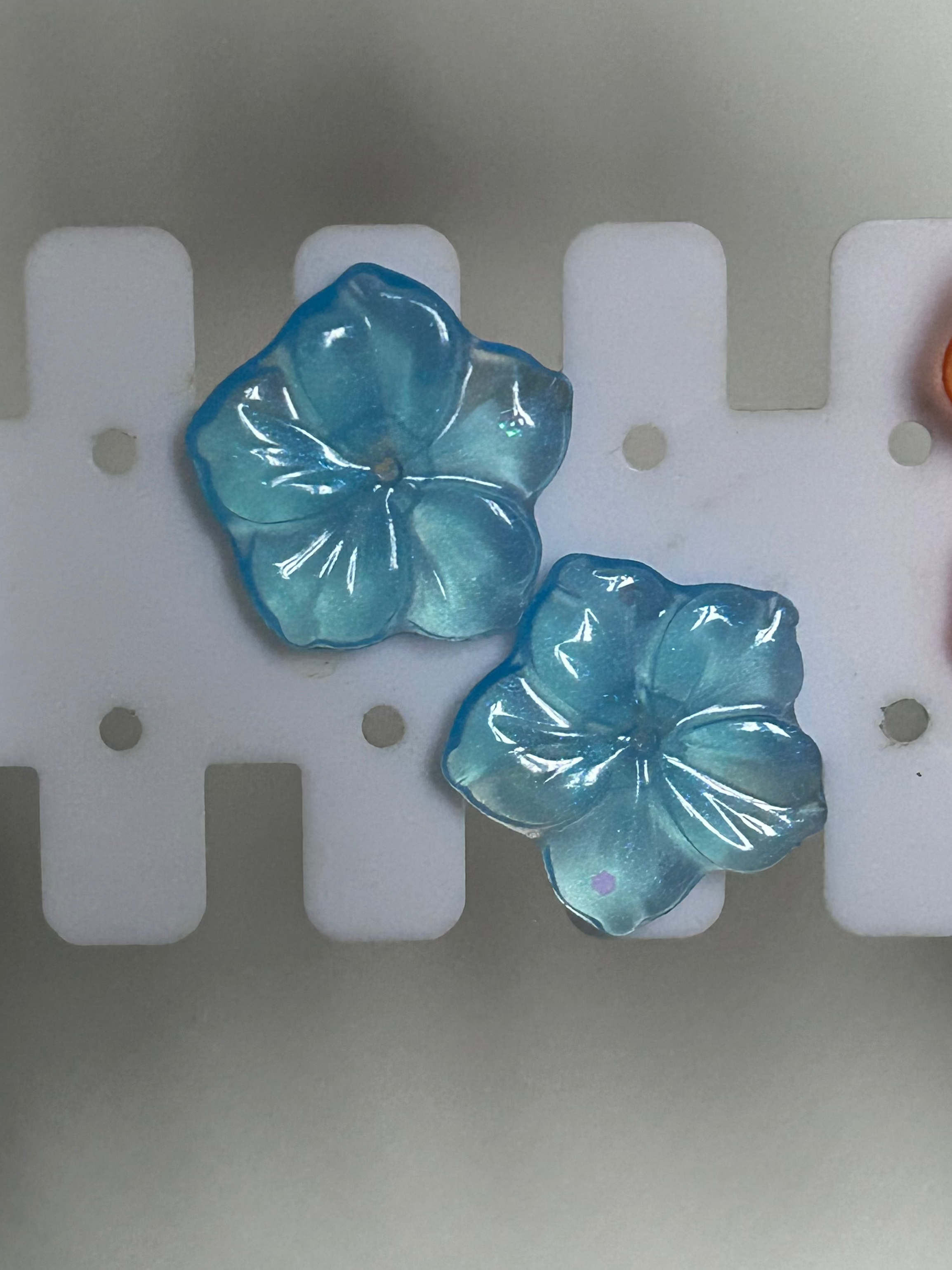 Boucles d’oreilles florales